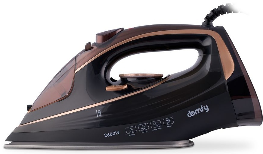 Утюг Domfy DSC-EI605 коричневый