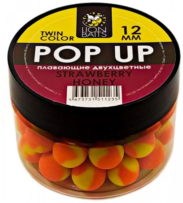 Lion Baits Twin Color клубника-мед 0.05 кг
