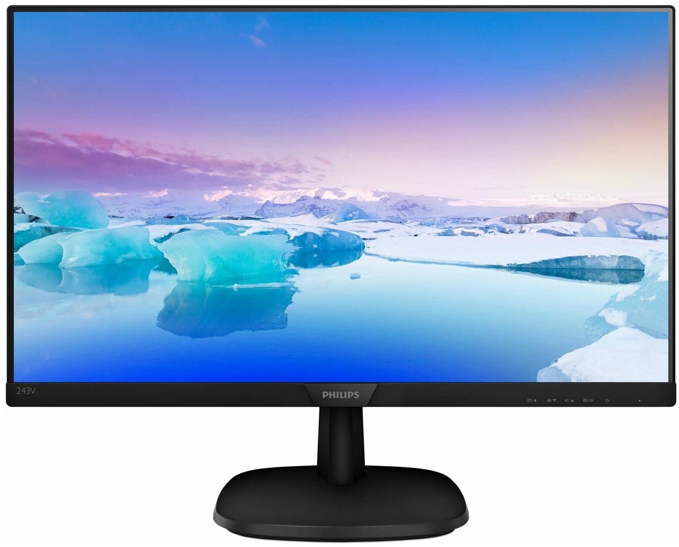 Монитор 23.8" Philips 243V7QJABF черный