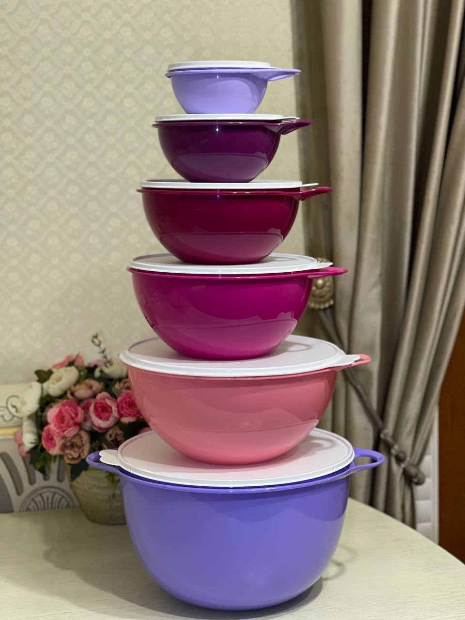 Купить Tupperware набор контейнеров Рп600 6 шт, пластик в кредит в ...