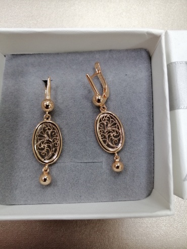 Серьги Fallon Jewelry медицинская сталь, без вставок