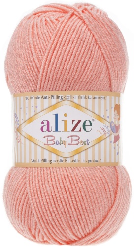 Моток Alize Baby Best 145 Персиковый 240 м 100 г