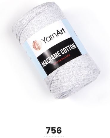 Бобина YarnArt 756 Светло серый 225 м 250 г