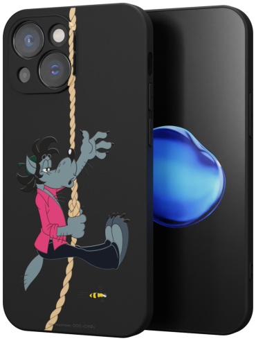 Чехол Mcover для Apple iPhone 15 рисунок