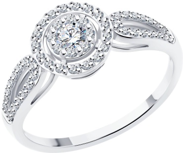 LUXOR JEWELRY LUXOR 1012631-3_17,5_2,16 размер 17.5 вес 2.16 г золото, бриллиант