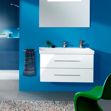 Тумба с раковиной Villeroy&Boch A89100B4, 78x50x44 см, белый