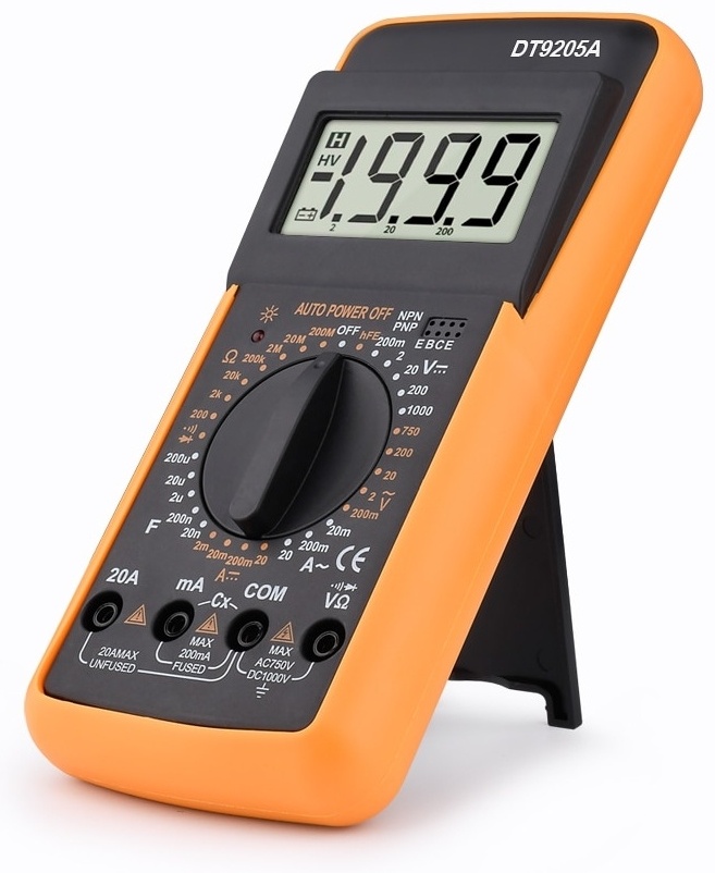 ANENG мультиметр DT9205A, цифровой
