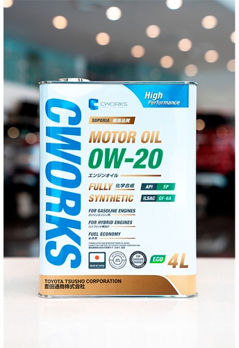 Синтетическое CWORKS Fully Synthetic 0W-20 4 л