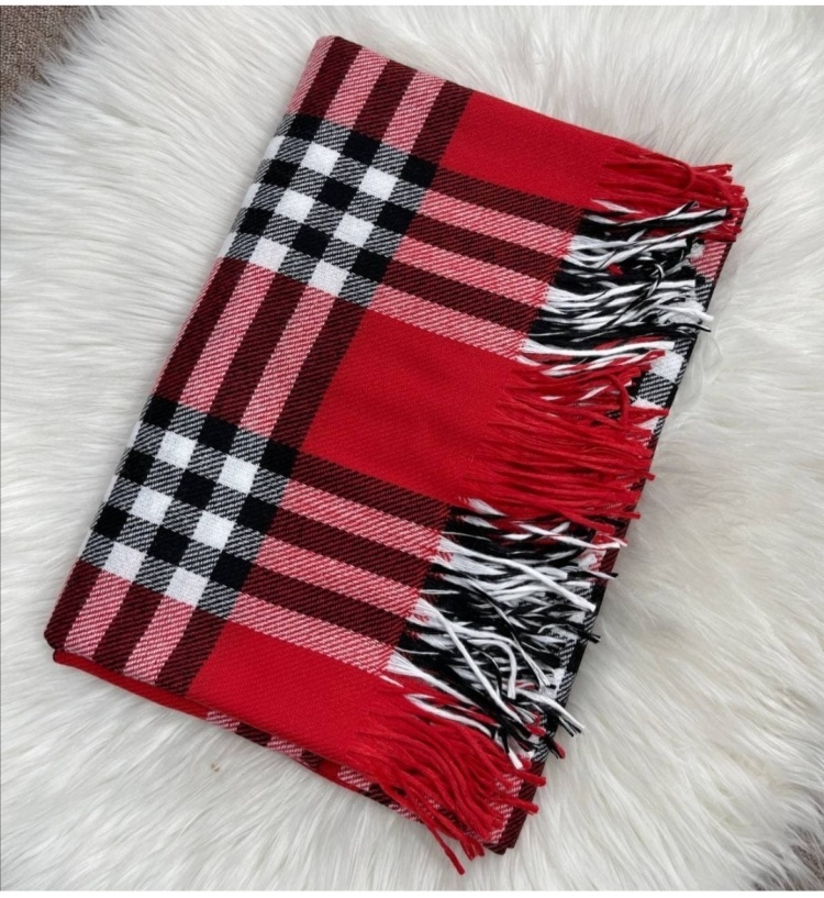 Плед Baran Blanket 150х200 см, полиэстер, красный, розовый