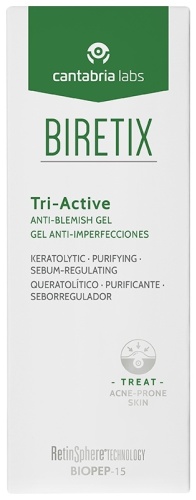 Cantabria Labs крем-гель Biretix Tri-Active Anti-Blemish Gel для лица 50 мл