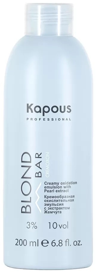 Окислитель Kapous Professional Blond Bar Cremoxon 3% 200 мл