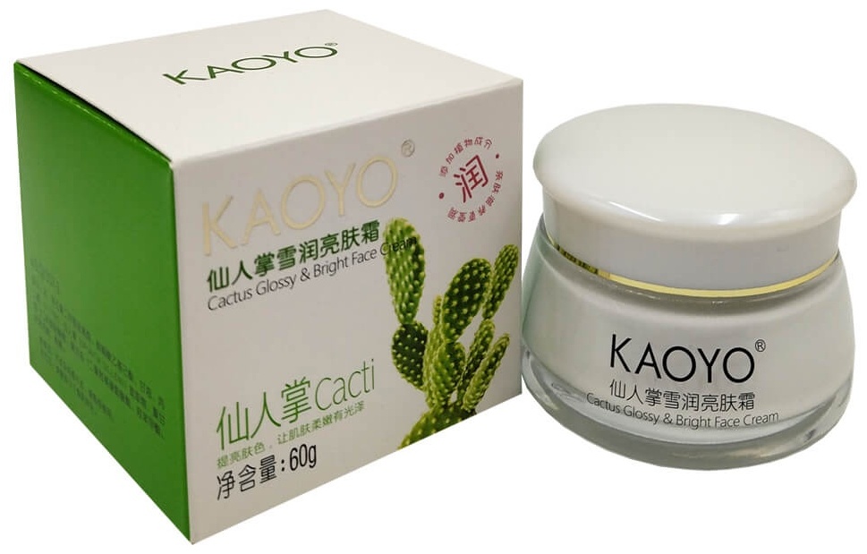 Купить KAOYO крем Cactus Glossy Bright Face Cream для лица 60 мл в ...