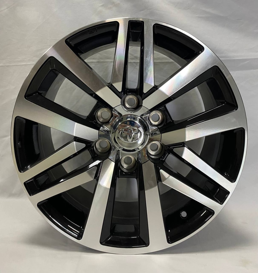 DNS FFG445 8x18/6x139.7 D106.2 ET25 4 диска черный, серебристый