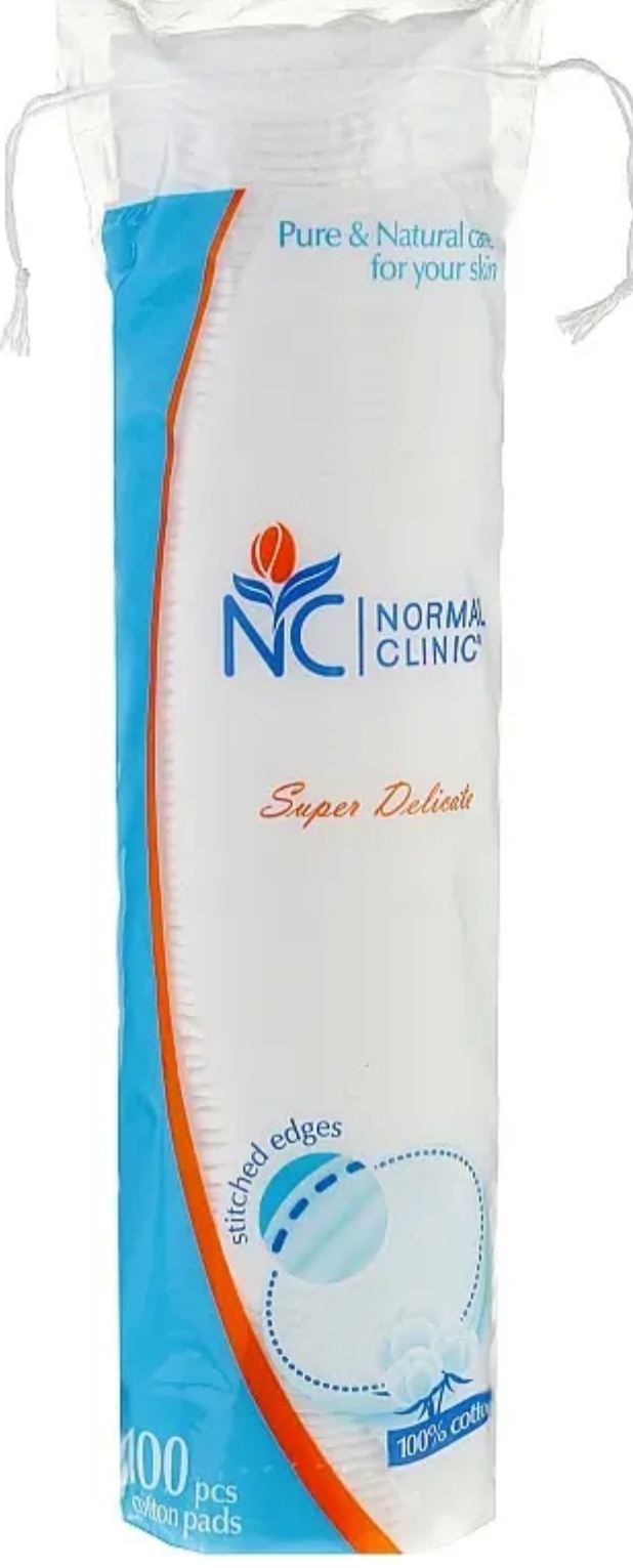 Normal clinic ватные диски Super Delicate 100 шт