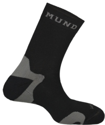 Термоноски MUND 1 пара черный S