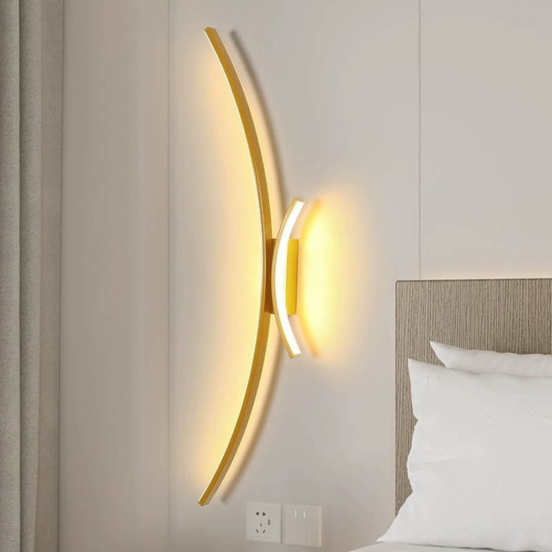 Бра настенный Zoliva LED, золотистый