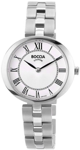 Кварцевые Boccia Titanium 3346-01C титан