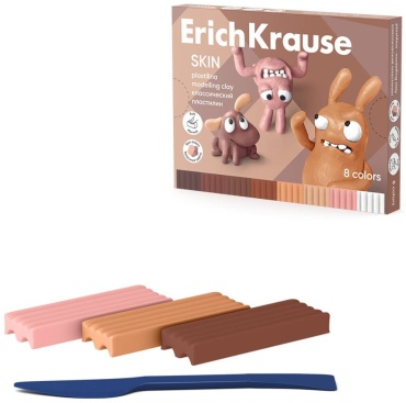 Erich Krause Jolly Friends Skin 61353 количество цветов: 8