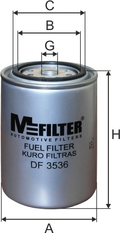 MFilter топливный фильтр DF3536