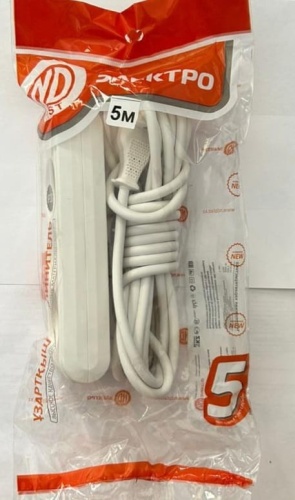 Удлинитель ND PLAST 407-5 5 м