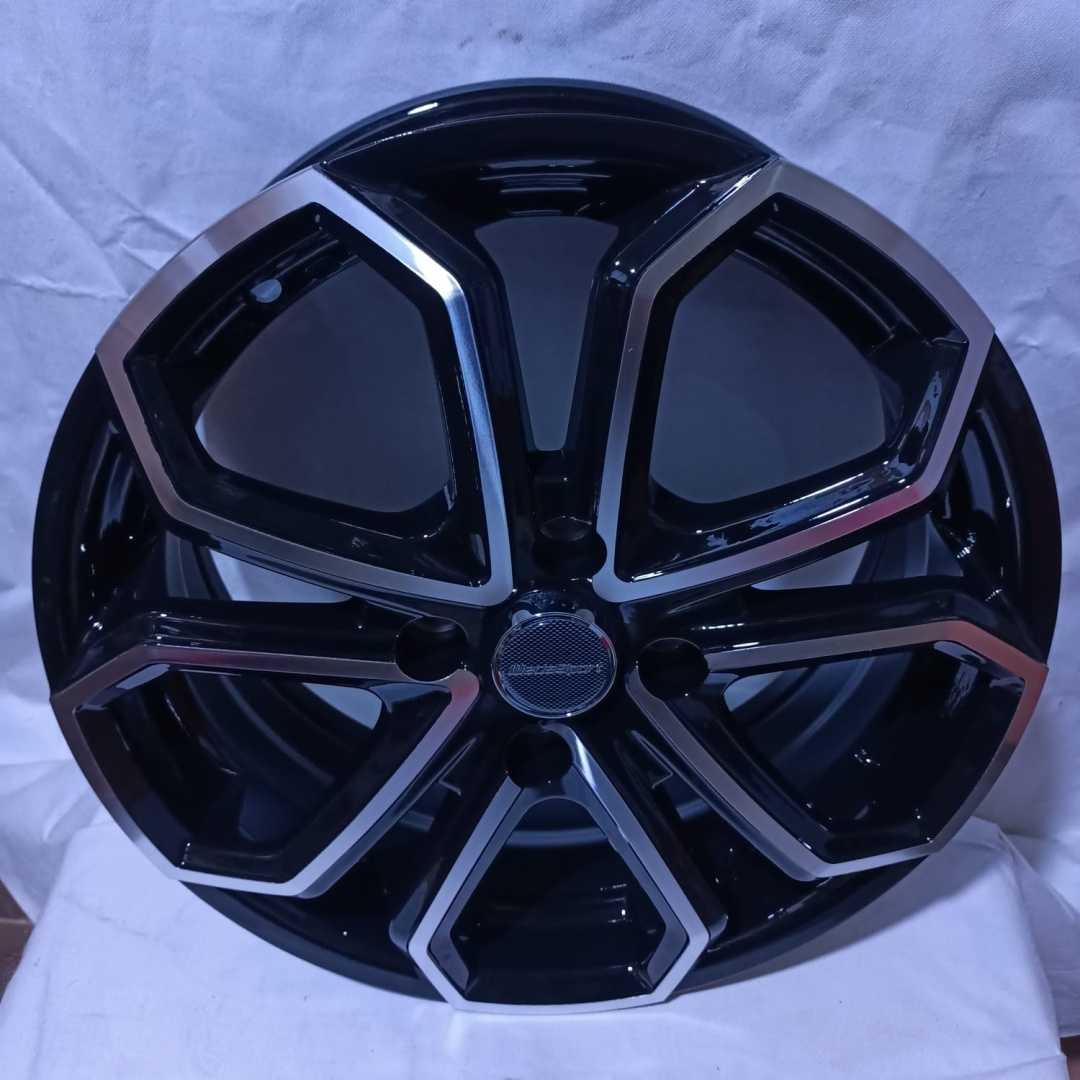 Wheels 5089 6x14/4x100 D67.1 ET35 черный, серебристый