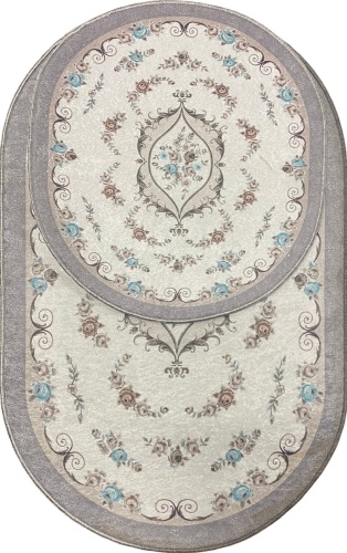 Bal Tekstil комплект ковриков SET069 9006A 60x100 см, полиэстер