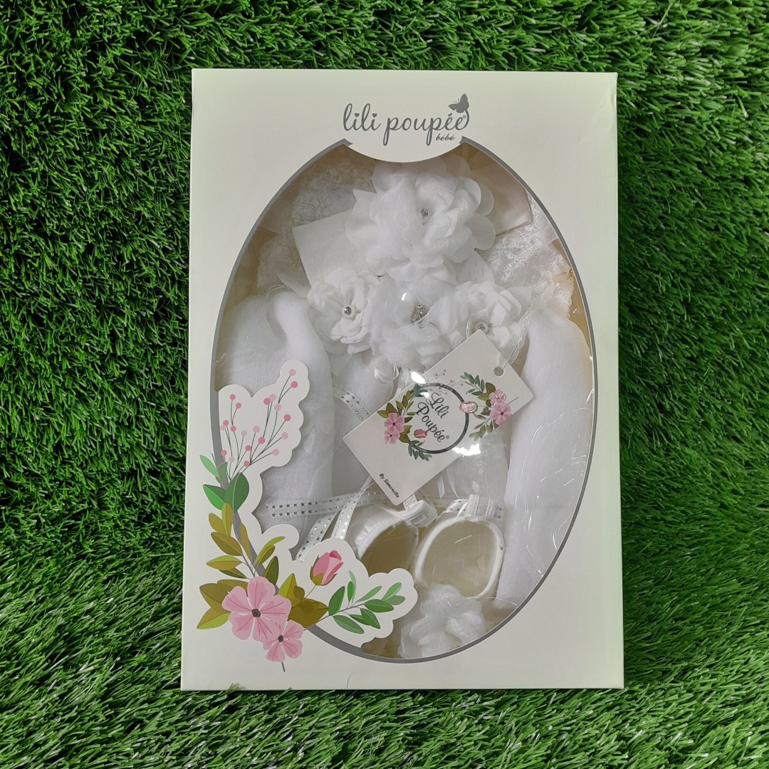 Нарядное платье Lili poupee белый
