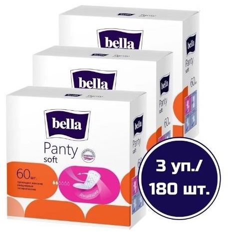 Bella прокладки ежедневные Panty Soft 180 шт