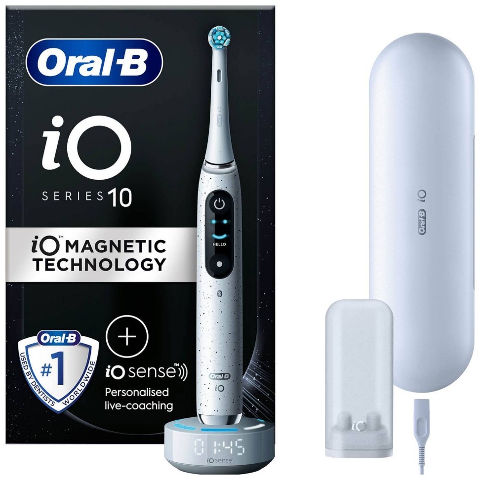 Электрическая зубная щетка Oral-B iO Series 10 белая