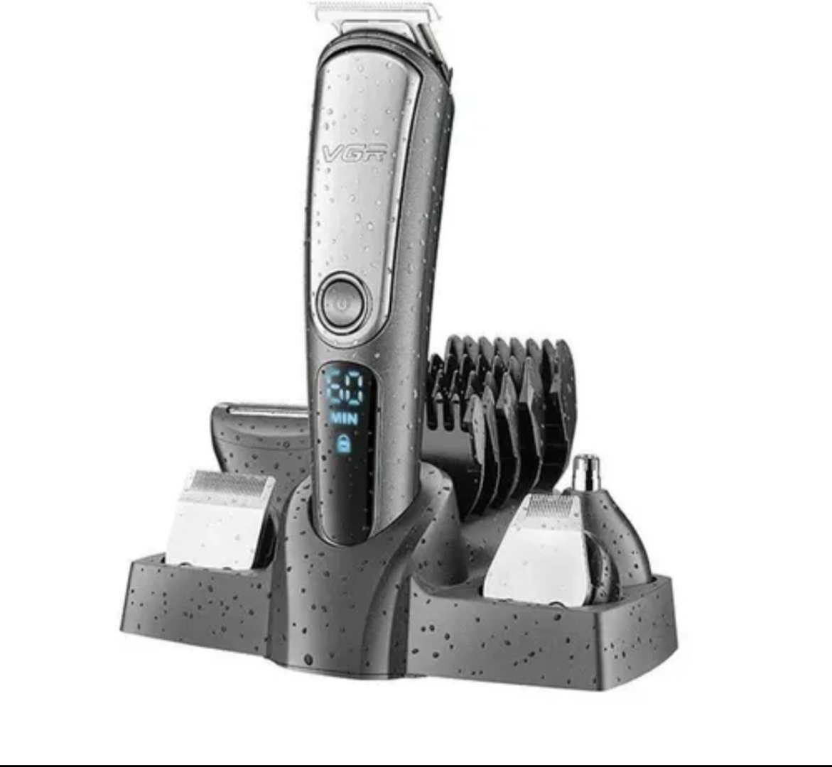 VGR Professional набор для стрижки V-105 черный