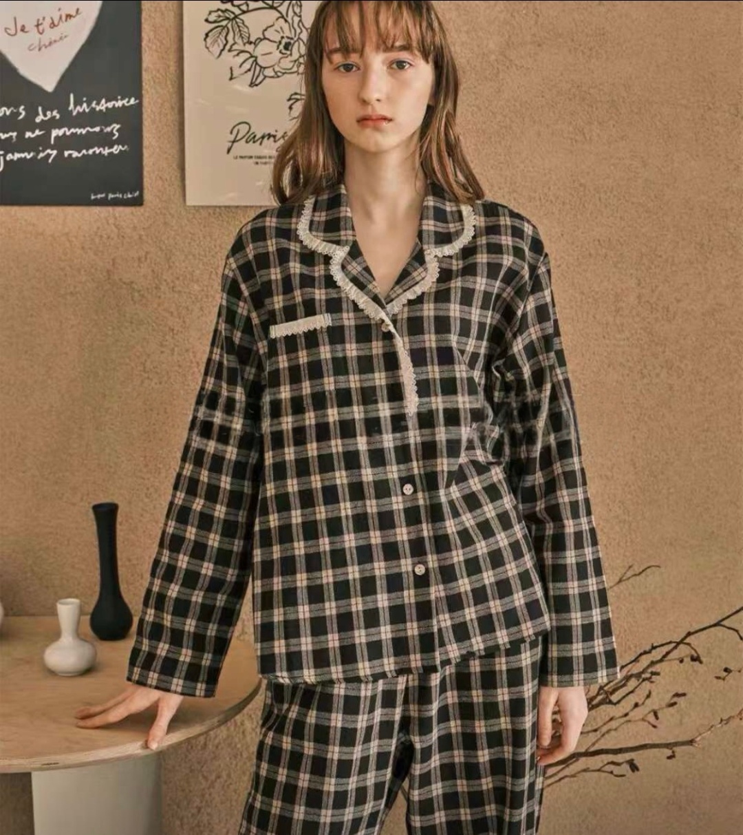 Пижама Warm&Home коричневый