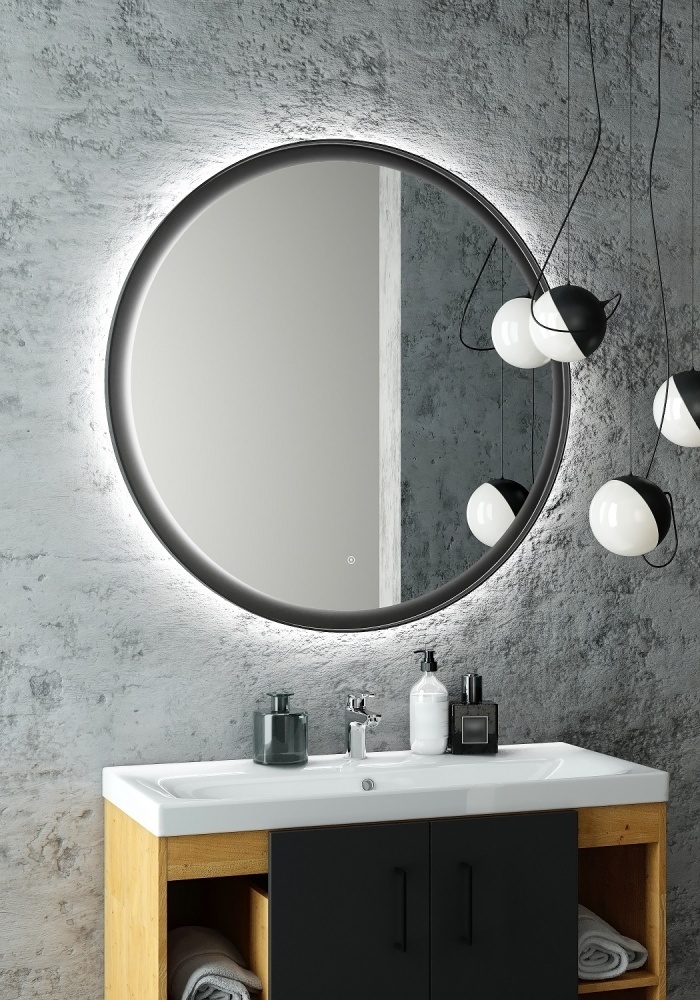 Зеркало настенное Континент 80x80 см