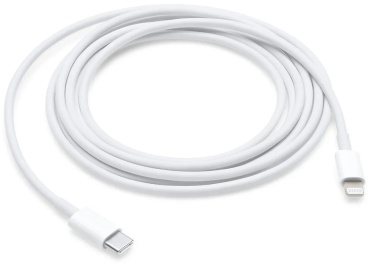 Кабель Apple USB TypeC (M), Lightning (M), 2 м, MQGH2ZM/A белый