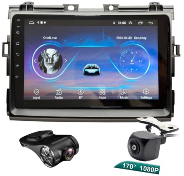 DELUXEAUTO VV1 Toyota Sienna 2002-2009 2Gb+32Gb 4 ядерный + камера заднего вида