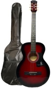 Гитара акустическая Ronnie Wood AG38 RDS красный