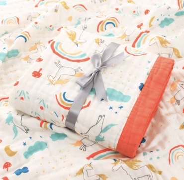 Mommy bag AL171010 пеленка текстильная, 1 шт, 120x120 см, муслин, мультиколор