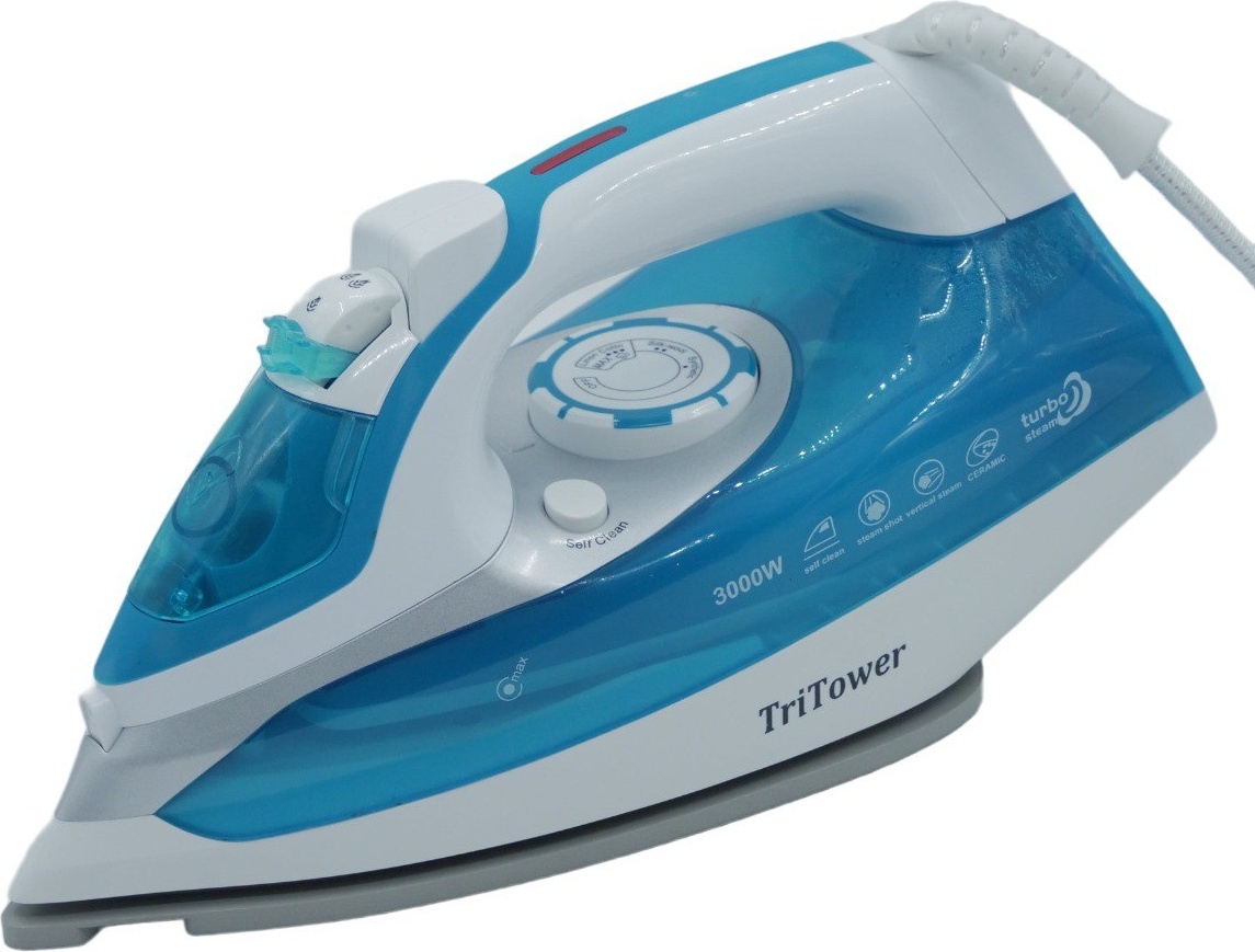 Утюг TriTower TT-233 белый-синий