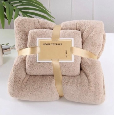 Набор полотенец Home Textile 140x70 см, микрофибра, 2 шт,