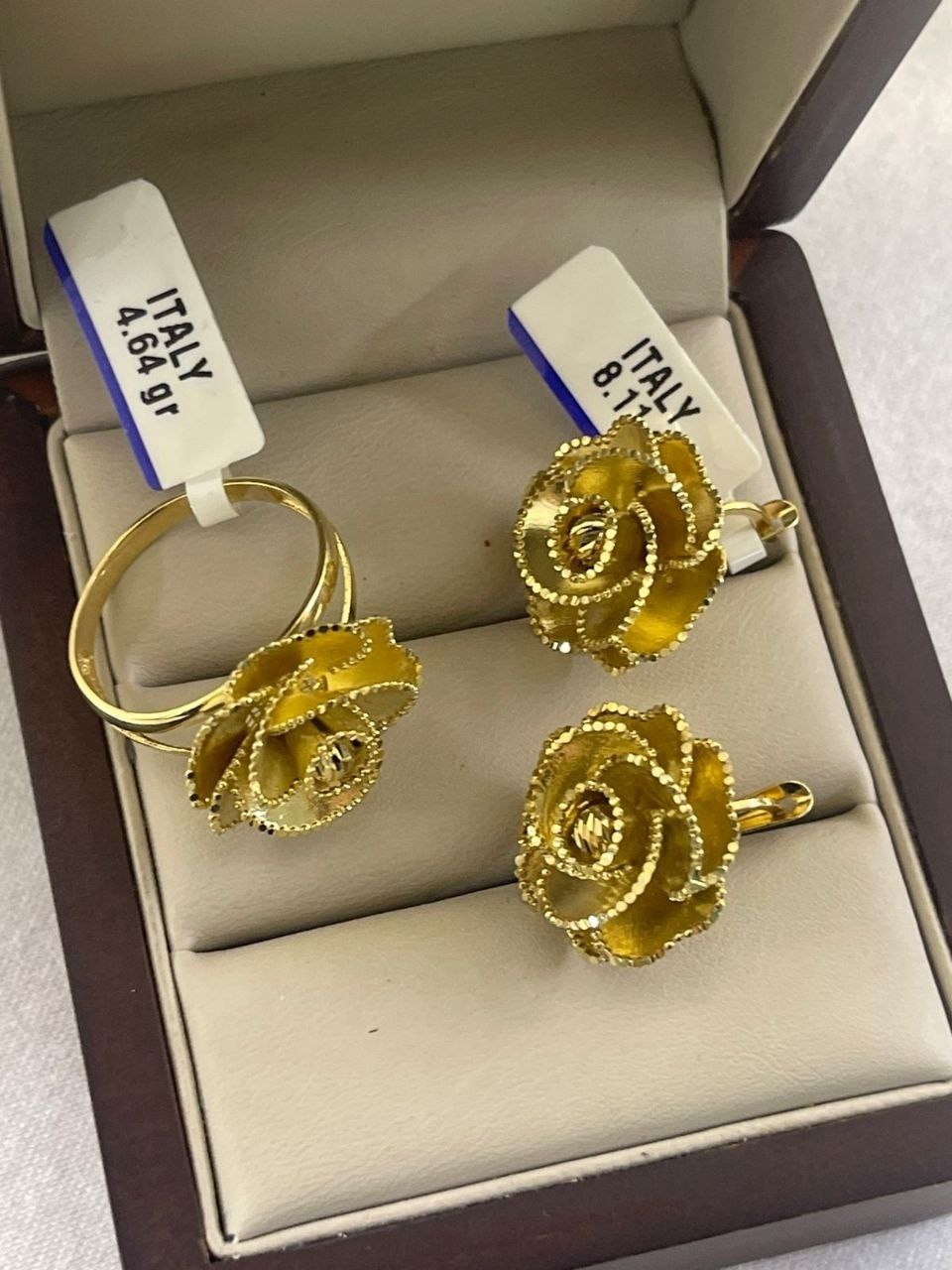 Italy Gold 411400 вес 12.75 г золото, без вставок