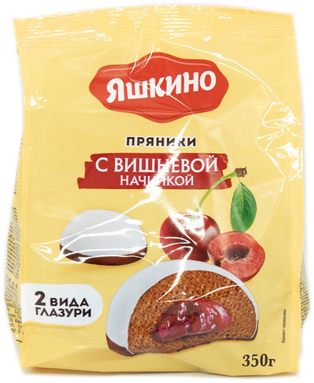 Яшкино пряники с вишней 350 г