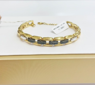 Italian Gold LGB4901 длина 18 см, вес 11.68 г золото, плетение якорное