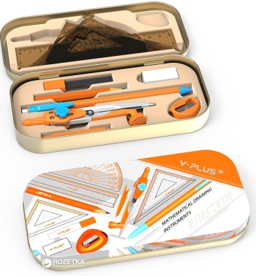 Циркуль Y-PLUS MS140400 Einstein, предметов 11 шт,