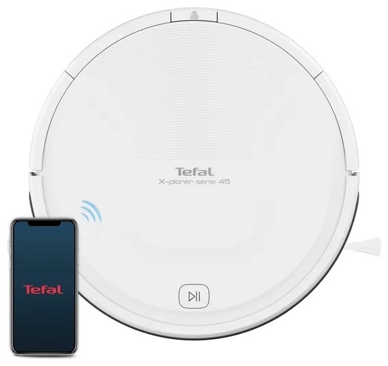 Робот-пылесос Tefal X-plorer Serie 45 RG8227WH белый