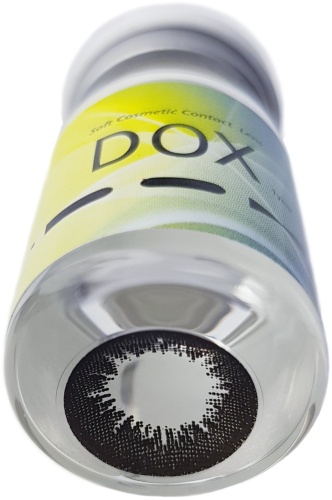Контактные линзы DOX A106 Black 0 кривизна 8.6 на год 2 шт