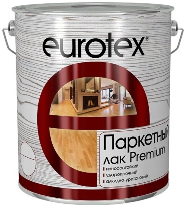 Eurotex Premium паркетный алкидно-уретановая основа , 3 л