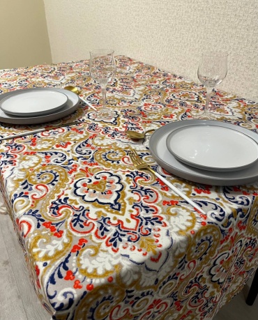 Скатерть Ongartextile Begonya 230x140 см, полиэстер, 1 шт
