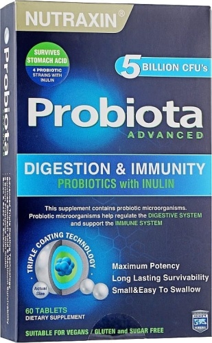NUTRAXIN Probiota капсулы/таблетки 60 шт