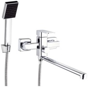 Смеситель для ванны ZEGOR LEB7-B123, нержавеющая сталь, цвет хром