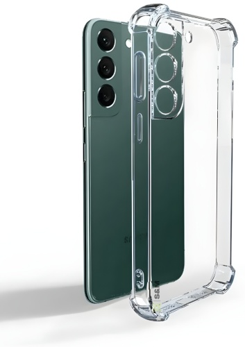Чехол S&M для Samsung Galaxy S22+ прозрачный