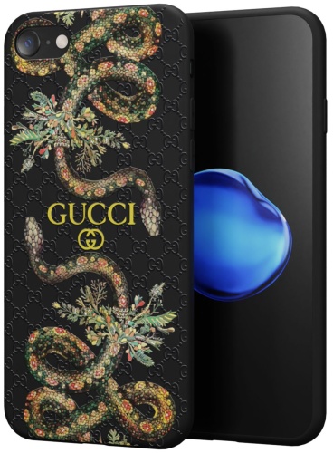 Чехол Mcover для Apple iPhone 7, iPhone 8, iPhone SE (2020) черный